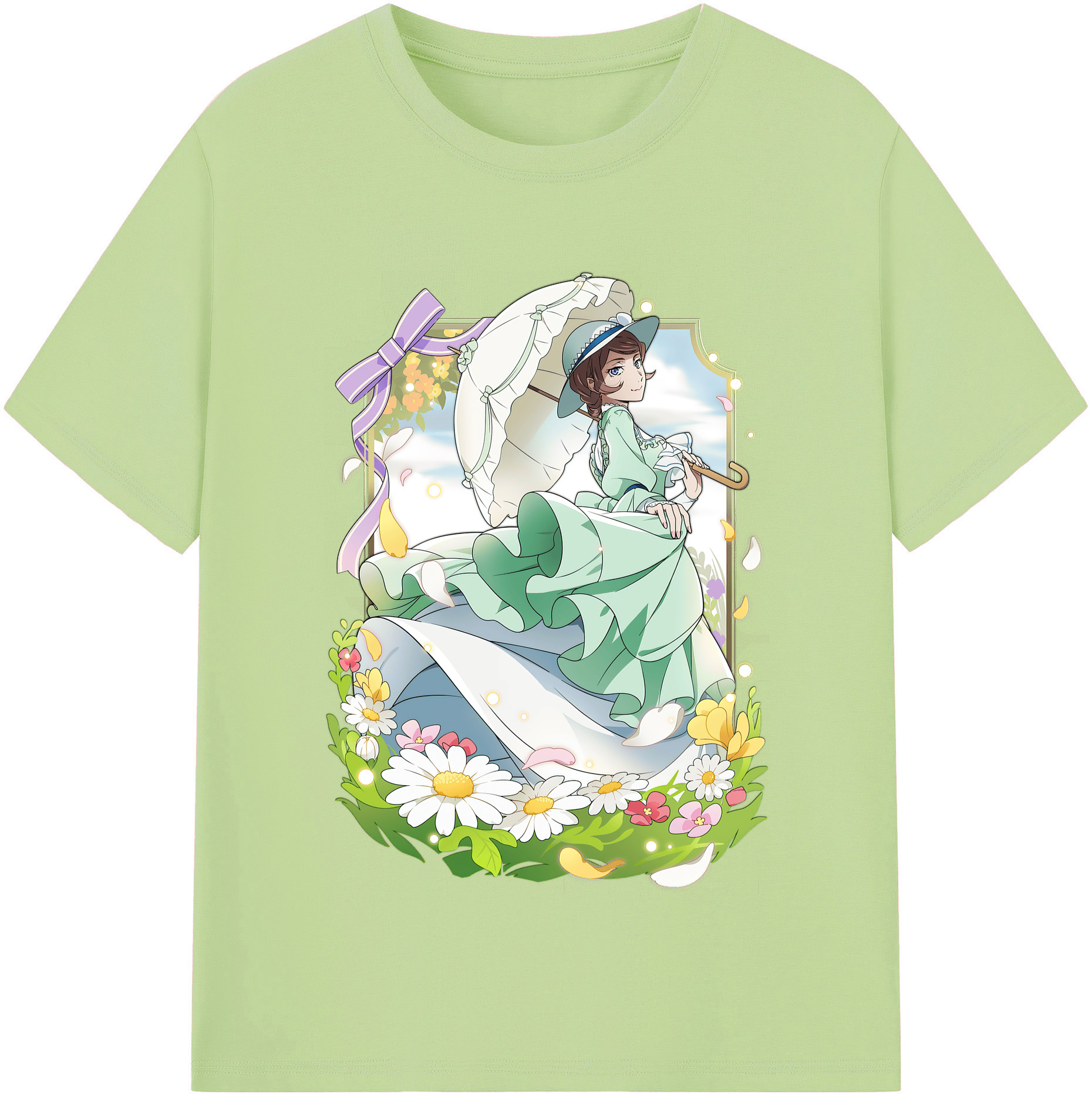 （画像用） 文豪ストレイドッグス Bungo Stray Dogs 綿100％半袖Tシャツ（フロントプリント）